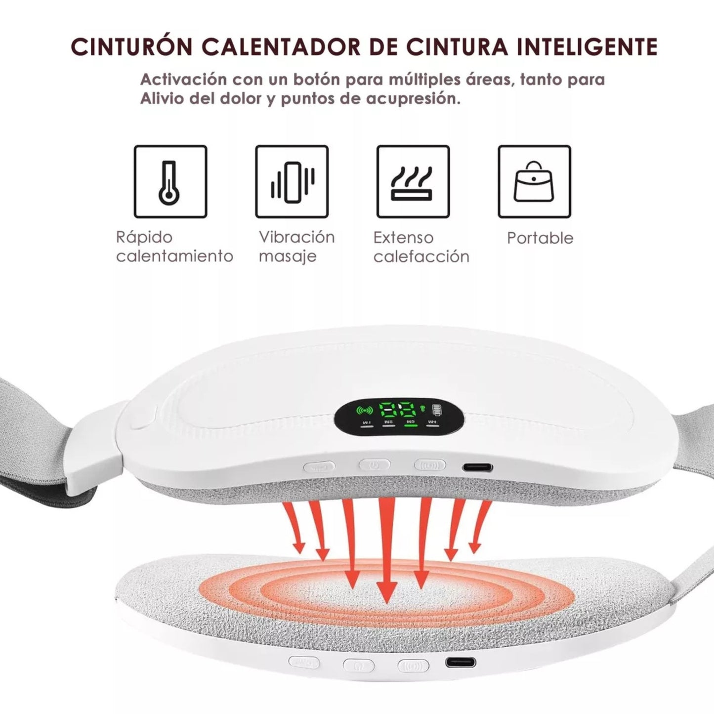Masajeador Banda Colicos Cinturon