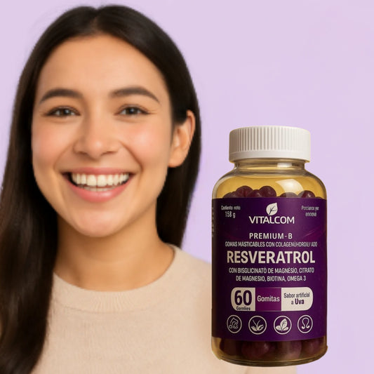 RESVERATROL PREMIUN-B LA CLAVE PARA UNA PIEL RADIANTE